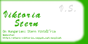 viktoria stern business card